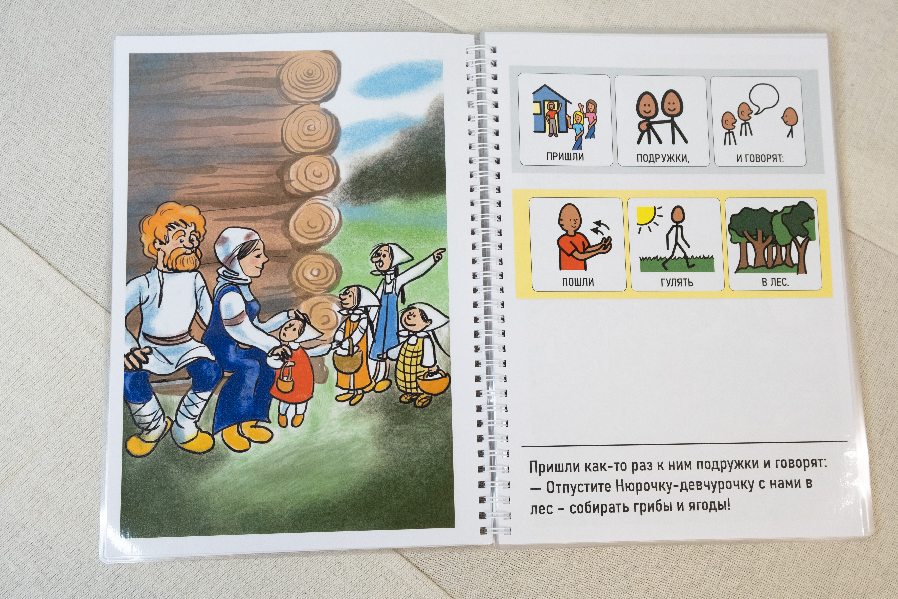 картинка АДК-книга "Нюрочка-девчурочка" (страницы с ламинацией) от магазина Одежда+