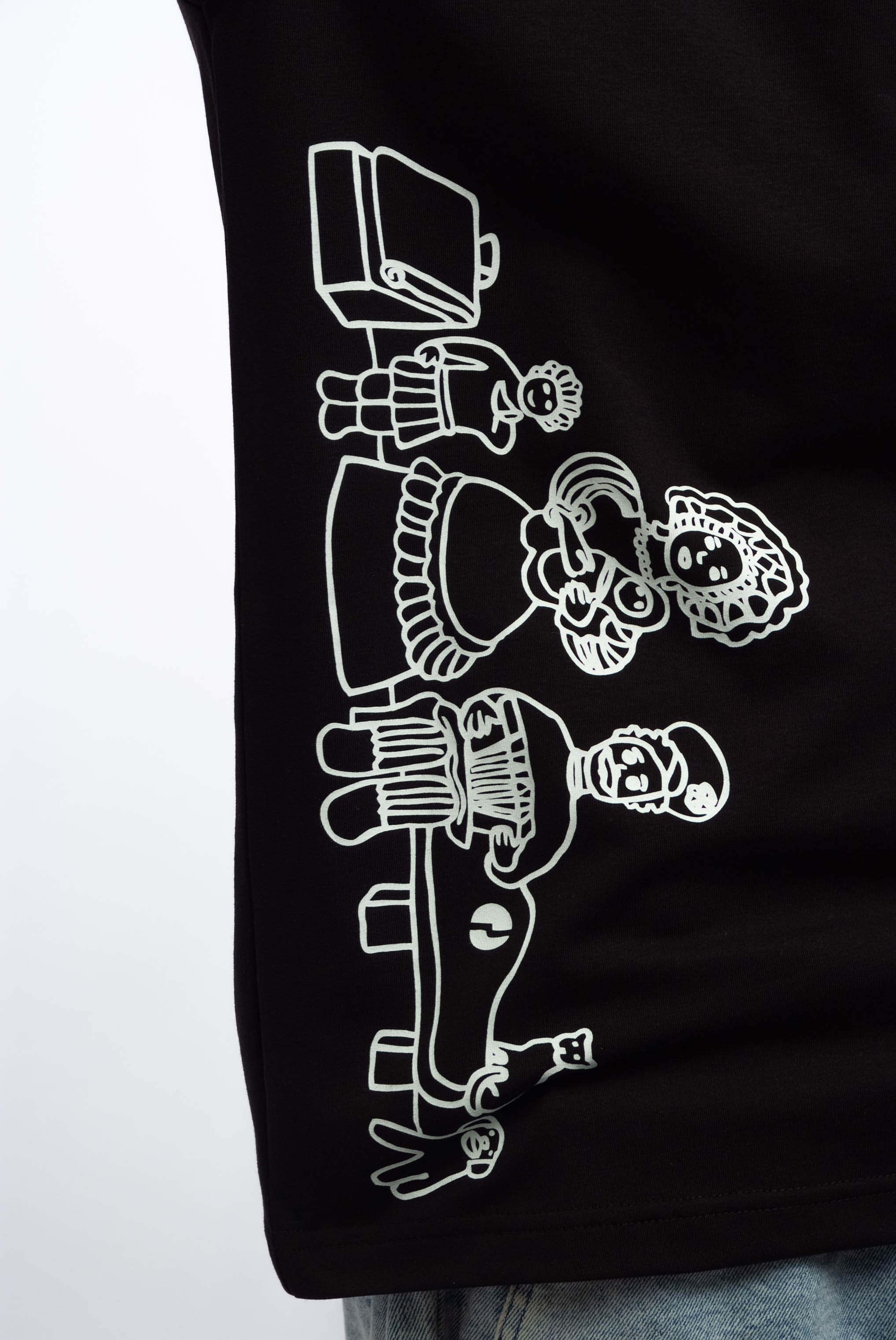 картинка Футболка "Киров - Вятка, как ни крути" Дымка, черная, мужская от магазина Одежда+